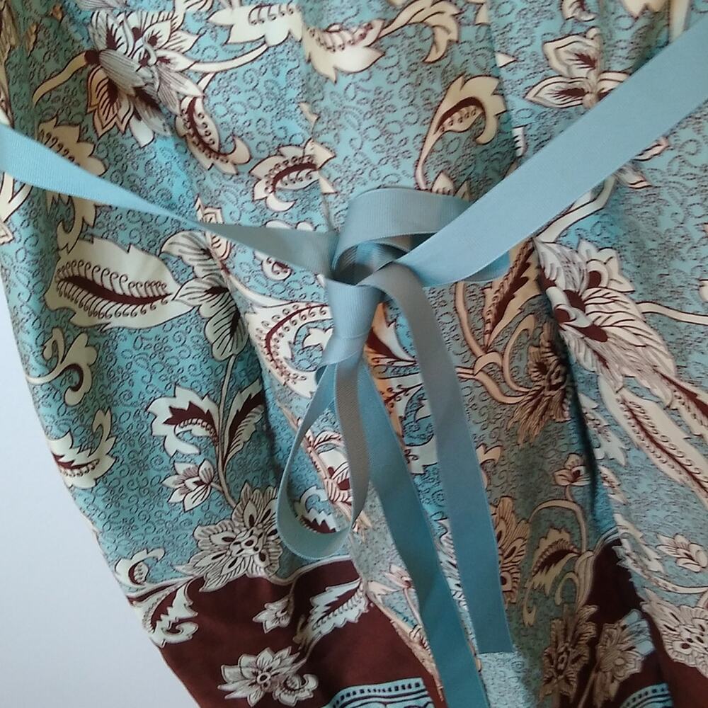 Jessica Howard Petite women's size 10P Paisley sleeveless dress. - Picture 3 of 7
